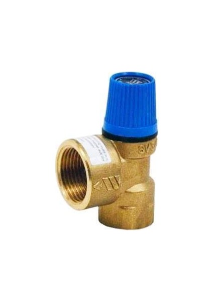 4 Bar 3/4"-1" Dişi Sabit Ayarlı Emniyet Ventili 110°C