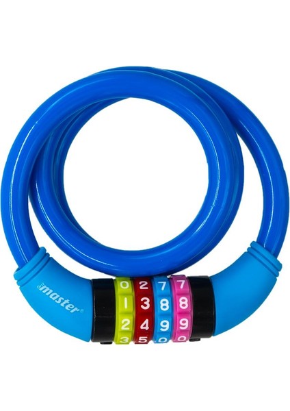 500950 Şifreli Bisiklet Kilidi 12MM x 80CM