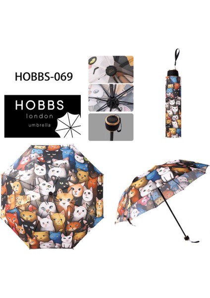 Hobbs London Yarasa Model Şemsiye