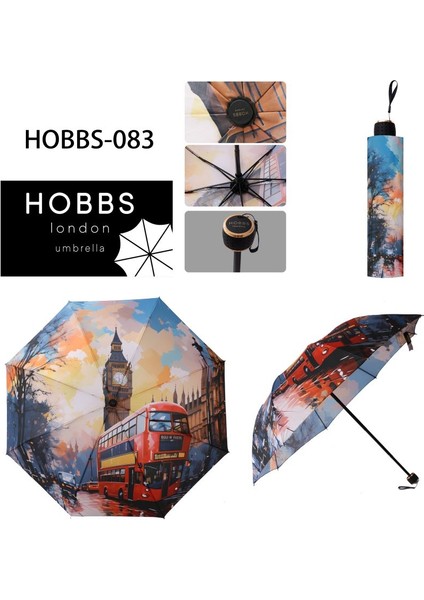 Hobbs London Yarasa Model Şemsiye