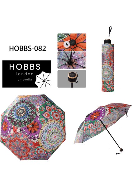 Hobbs London Yarasa Model Şemsiye