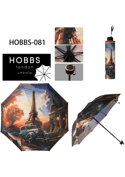 Hobbs London Yarasa Model Şemsiye