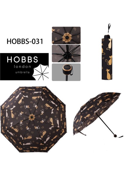 Hobbs London Unısex Yarasa Model Şemsiye