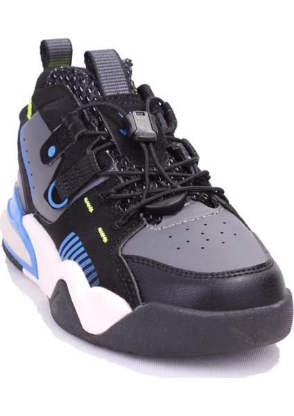 Yard 346F24K322 Siyah Ortopedik Günlük Erkek Çocuk Spor Ayakkabı