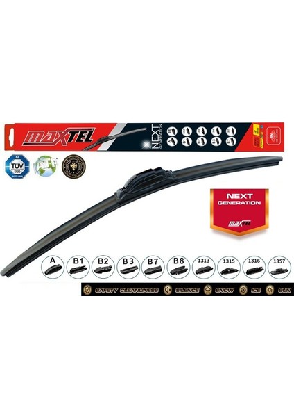 Sılgı Supurgesı Yenı Nesıl Hybrıd 10 Aparat 430 Mm 17