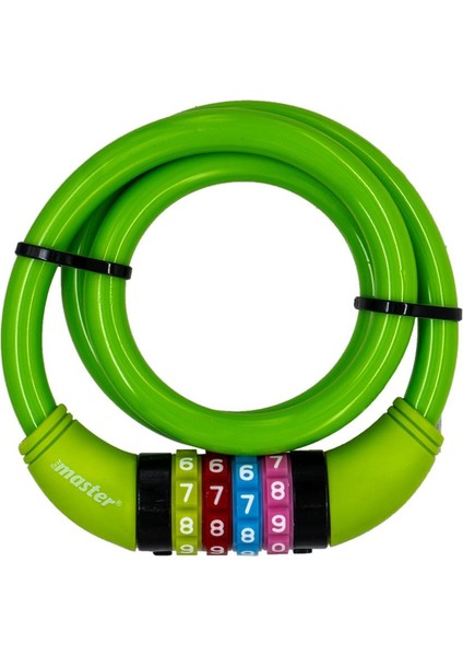 500950 Şifreli Bisiklet Kilidi 12MM x 80CM indirimleri