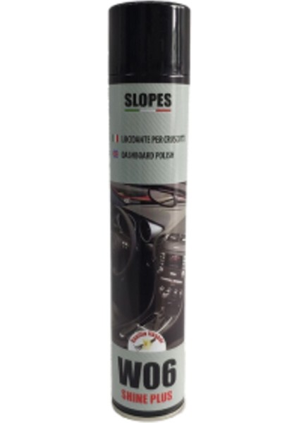 W06 Shine Plus Torpido Parlatıcı Sprey Vanilya 500ML.