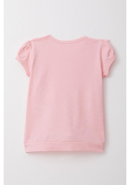 Kız Çocuk Tişört Güpürlü 1.5-5 Yaş, Pembe fiyatları