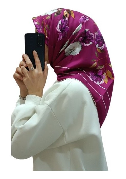 Levidor İ-3806 Twill Ipek Eşarp