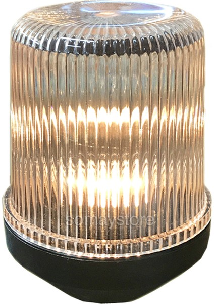 SL25 Tekne Direk Başı Demir Feneri Siyah Gövde 12V 88 x 119 mm