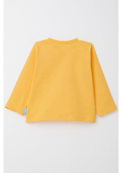 Erkek Çocuk Uzun Kollu Tişört Basic 1-4 Yaş, Sarı fiyatları
