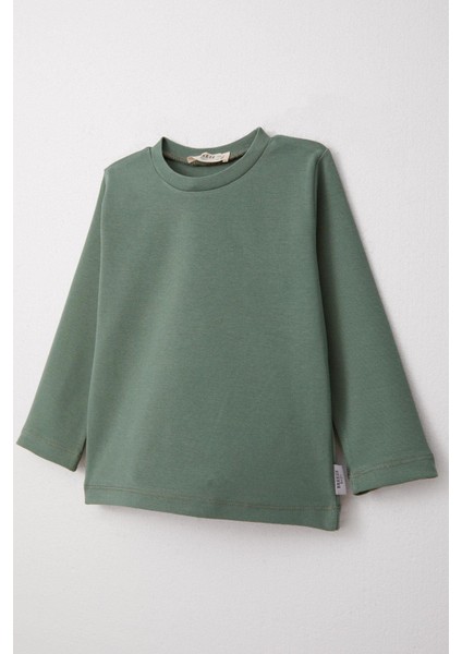 Erkek Çocuk Uzun Kollu Tişört Basic 1-4 Yaş, Mint Yeşili modelleri