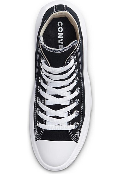 Chuck Taylor All Star Move Platform Kadın Siyah Sneaker Ayakkabı 568497C