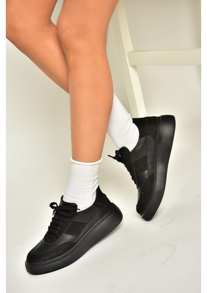 P274048809 Siyah Kadın Spor Ayakkabı Sneakers fırsatları