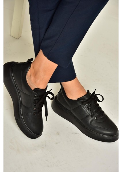 T274148309 Siyah/siyah Spor Ayakkabı Sneakers