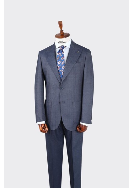 Kırlangıç Yaka Pileli Erkek Takım ELBISE-KAX1303S fiyatları