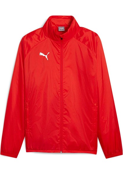 Teamgoal All Weather Jacket Erkek Futbol Antrenman Yağmurluk 65903801 Kırmızı