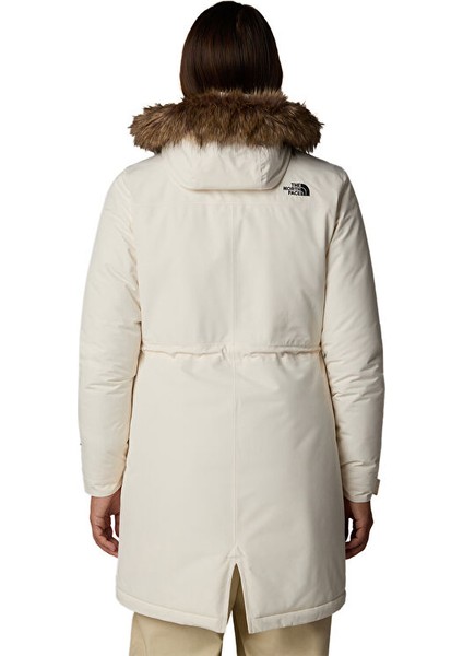 The North Face W Zaneck Parka Kadın Outdoor Parka NF0A4M8YQLI1 Bej