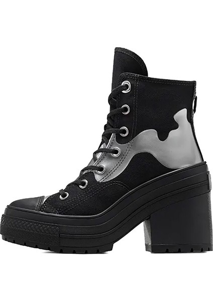 Chuck 70 De Luxe Heel Unisex Siyah Platform Sneaker.068 fiyatları