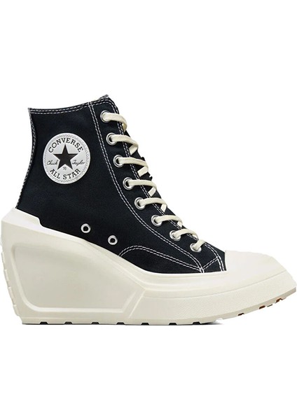 Chuck 70 De Luxe Wedge Hi Kadın Günlük Ayakkabı A06478C Siyah