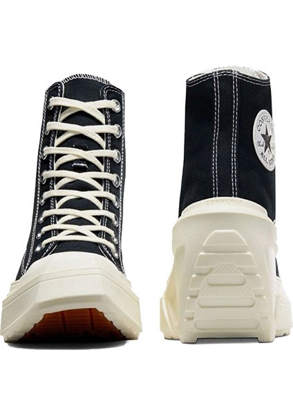 Chuck 70 De Luxe Wedge Hi Kadın Günlük Ayakkabı A06478C Siyah