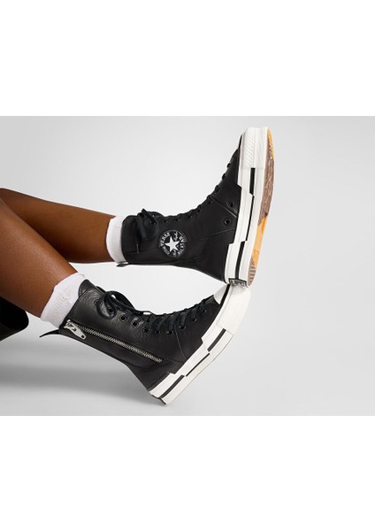 Chuck 70 Plus X-Hi Kadın Günlük Bot A08340C Siyah