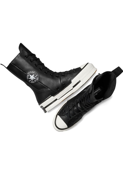 Chuck 70 Plus X-Hi Kadın Günlük Bot A08340C Siyah