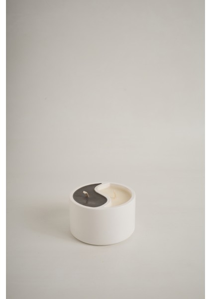 El Yapımı Yin-Yang Beton Soya Mum fiyatları