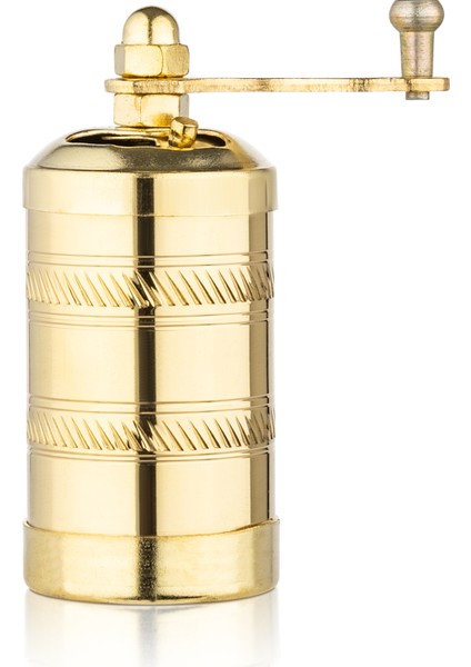 Glıos Pirinç Karabiber El Değirmeni Öğütücü Grinder 8 cm