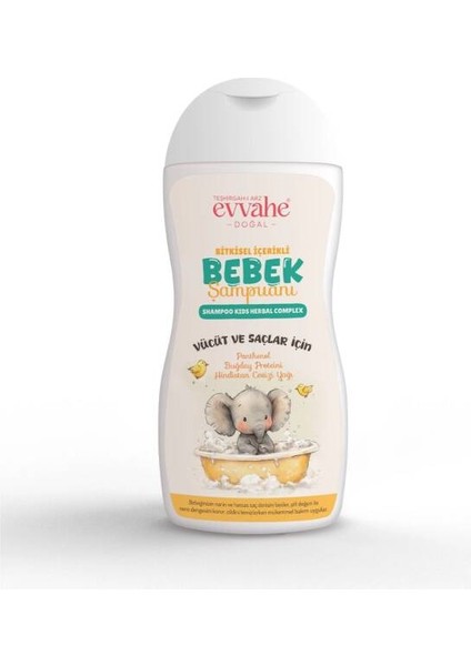 Bitkisel Içerikli Bebek Şampuanı (190 Ml)