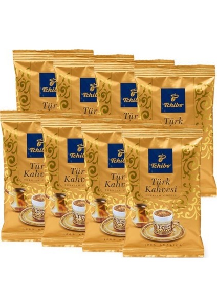 Türk Kahvesi 100 gr x 8 Paket  800 gr