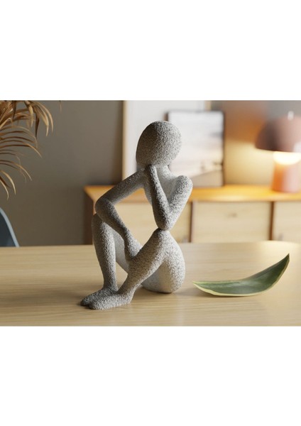 Meditasyon Modern Biblo Masa Üstü Mermer Görünümlü Beyaz Plastik fiyatları
