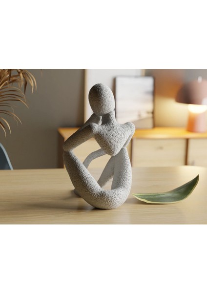 Meditasyon Modern Biblo Masa Üstü Mermer Görünümlü Beyaz Plastik fırsatları