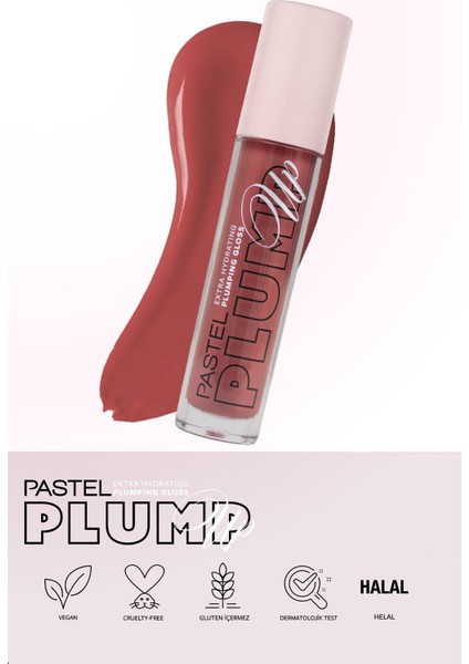 Plump Up Extra Hydrating Plumping Gloss - Dolgunlaştıran Dudak Parlatıcısı 212 Rosewood