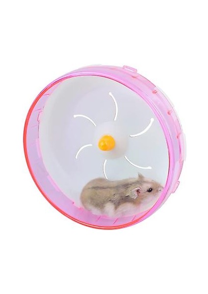 Hamster Kafes Çarkı Pembe 17.5 cm