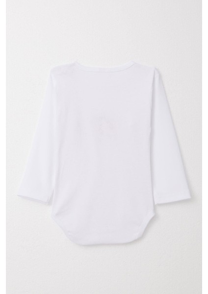 Kız Bebek Çıtçıtlı Zıbın Body Kalpli Uğur Böceği Baskılı 9 Ay-3 Yaş, Beyaz fiyatları