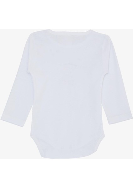 Kız Bebek Çıtçıtlı Zıbın Body Sevimli Bebek Kedicik Baskılı 9 Ay-3 Yaş, Beyaz fiyatları