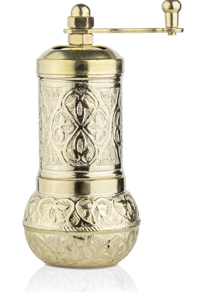 Glıos Sarı Zamak Karabiber El Değirmeni 11 cm