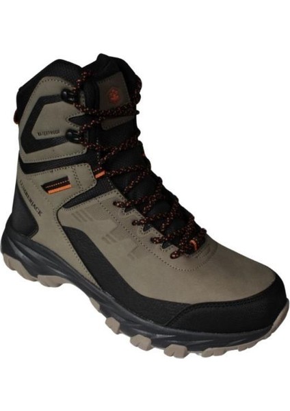 Erkek Siyah Kum Su Geçirmez Outdoor Uzun Bilekli 16CM Soğuga Dayanıklı Bot