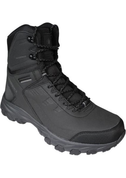 Erkek Siyah Kum Su Geçirmez Outdoor Uzun Bilekli 16CM Soğuga Dayanıklı Bot