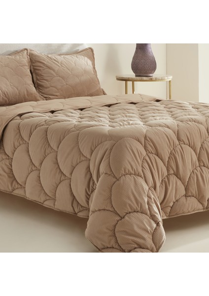 Cowrie Çift Kişilik Luxury Comfort Set Bej