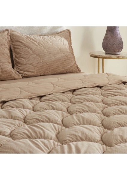 Cowrie Çift Kişilik Luxury Comfort Set Bej