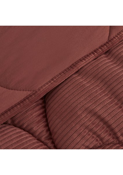 Cowrie Çift Kişilik Luxury Comfort Set Gül Kurusu