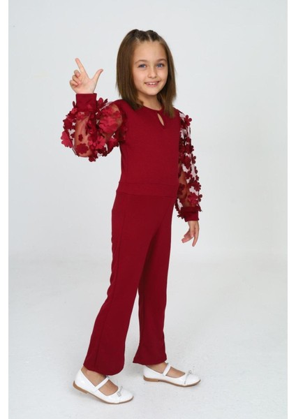 Tül Kol Detaylı Şık Tulum Gece ve Parti Kıyafeti fırsatları