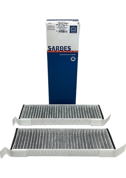 Audi A6 2004-2011, R8 2007-2015 Karbonlu Polen Filtresi