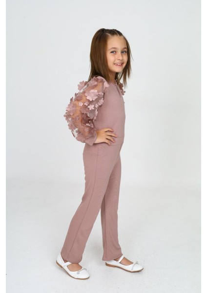 Tül Kol Detaylı Şık Tulum Gece ve Parti Kıyafeti fiyatları