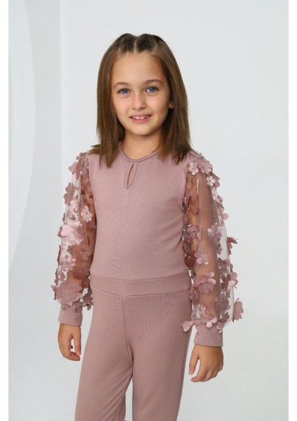 Tül Kol Detaylı Şık Tulum Gece ve Parti Kıyafeti indirimleri