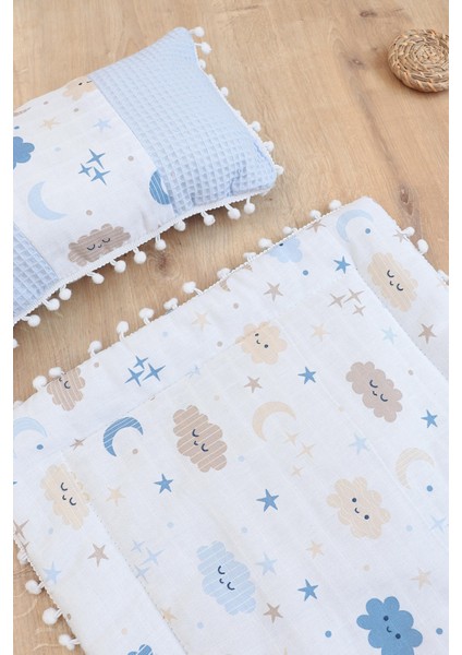 Erkek Bebek Müslin Pike Tabanlı Yastıklı Alt Açma Seti STL6776 modelleri