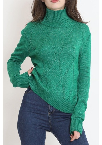 Boğazlı Kazak Yeşil