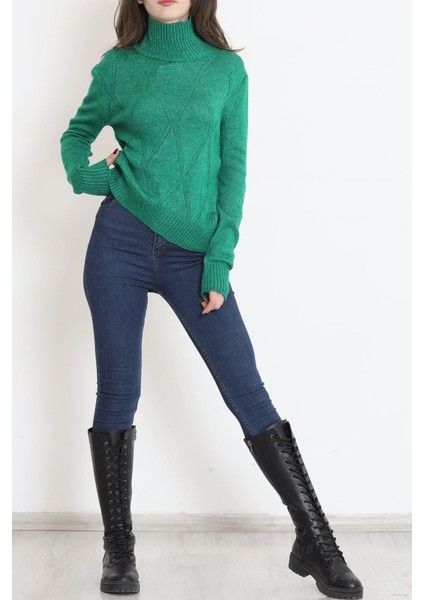 Boğazlı Kazak Yeşil fiyatları